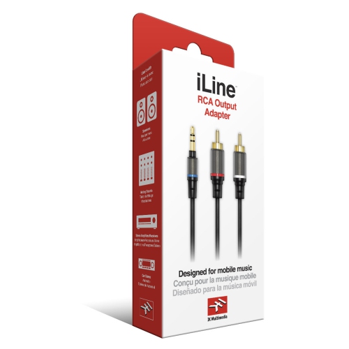 IK Multimedia iLine RCA Output Adapter Cable