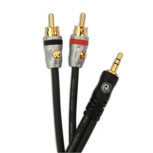 Planet Waves Dual RCA to Stereo Mini Cable - 5'