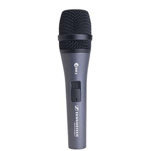 Microphone dynamique supercardioïde e845-S Evolution de Sennheiser avec commutateur