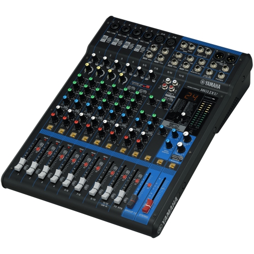 Yamaha MG12XU 12-Channel Mixer w/ SPX Effects & USB
