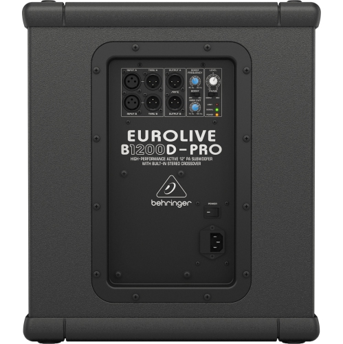 Behringer EuroLive B1200D-PRO High-Performance Active PA Subwoofer - 12"