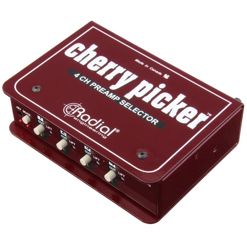 Radial Cherry Picker 4-Channel Preamp Selector