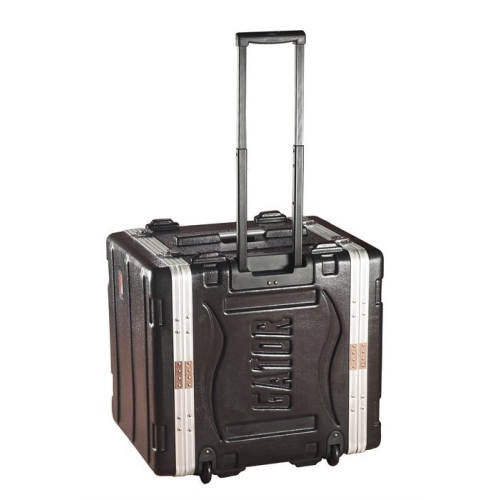 GATOR  8U Rolling Audio Rack With Casters