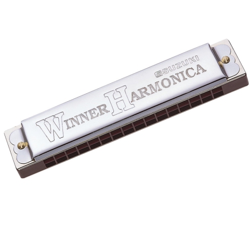 Suzuki Winner Tremolo 24 Hole Harmonica - C
