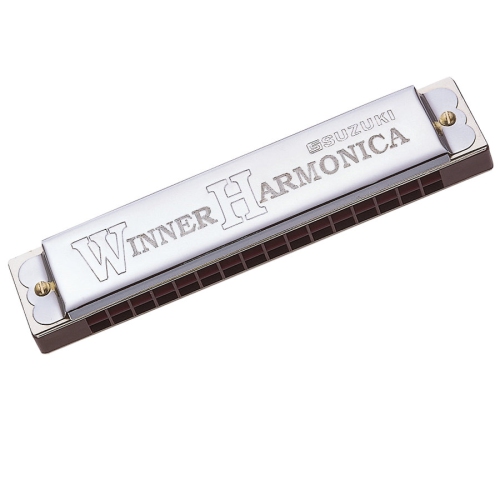 SUZUKI  Winner Tremolo 20 Hole Harmonica - C