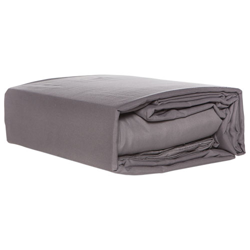 Gouchee Design Microfibre Sheet Set - King - Grey