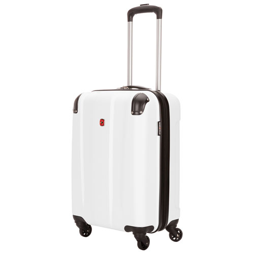 Swiss Gear Protector 20&quot; Hard Side 4-Wheeled Carry-On Luggage - White : Carry-On Luggage - Best ...