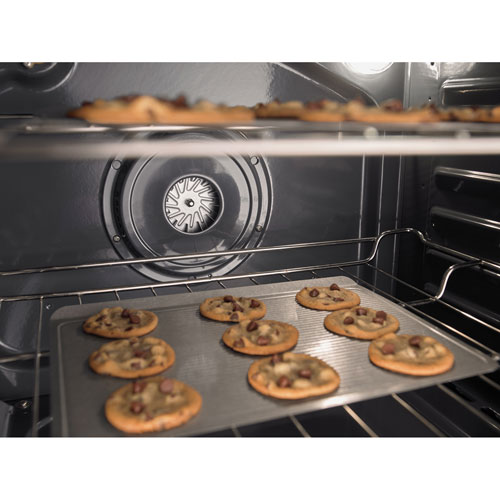 Whirlpool 30" 6.4 Cu. Ft. True Convection Electric Range (YWFE745H0FS) - Black-on-Stainless