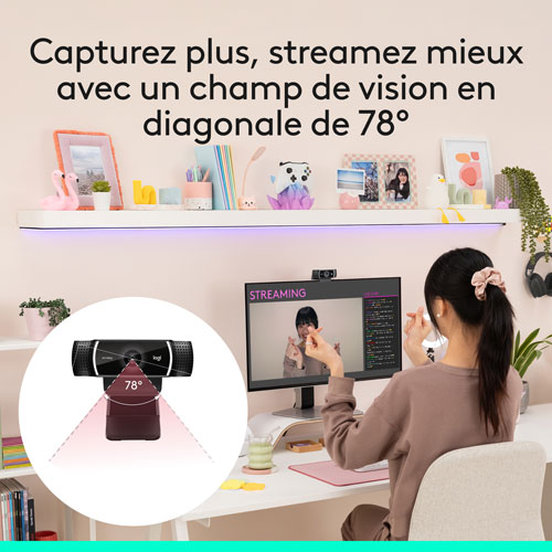 Logitech C922 Pro Stream 1080p HD Streaming & Gaming Webcam