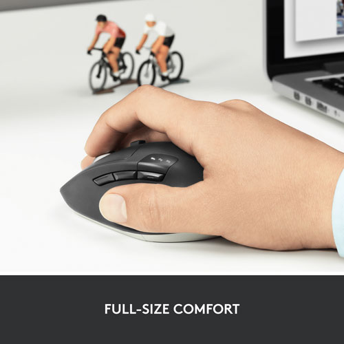 Logitech M720 Triathlon Wireless Optical Mouse - Black