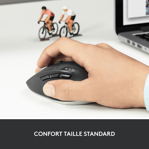 Logitech M720 Triathlon Wireless Optical Mouse - Black