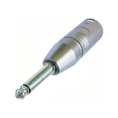 NEUTRIK  Na2Mp Circular Adapter - 3-Pole Xlr Male to 1/4 Male