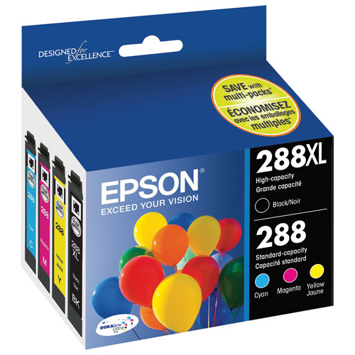 Epson CMYK Ink - 4 Pack