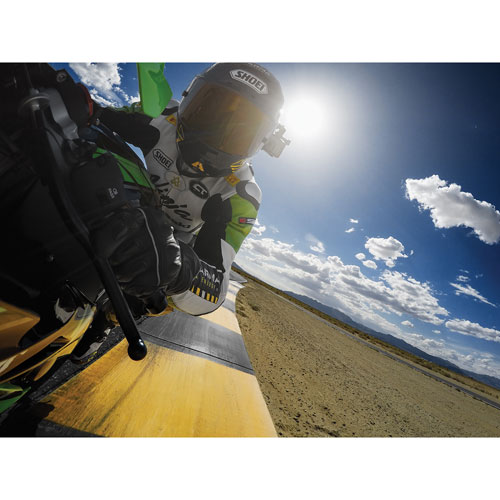 Fixation frontale et latérale pour casque GoPro