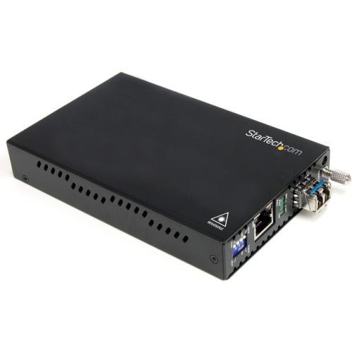 StarTech Fiber Media Converter Gigabit 1000Mbps MM Fibre LC 550m