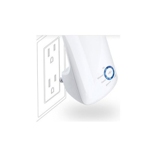 TP-LINK TL-WA850RE 300Mbps Universal Wi-Fi Range Extender, Repeater, Wall Plug design, One-button Setup, Smart Signal