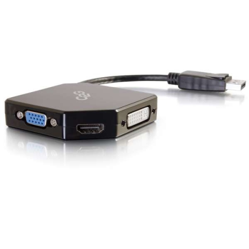 C2G DisplayPort To HDMI, VGA or DVI Adapter -
