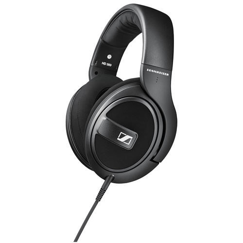 Sennheiser HD 569 Over-Ear Sound Isolating Headphones - Black