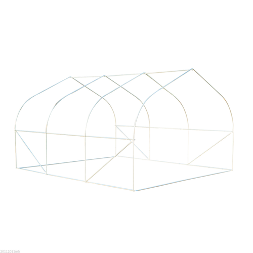 Outsunny 11.5x10x6.6FT Walk-in Tunnel Greenhouse Green