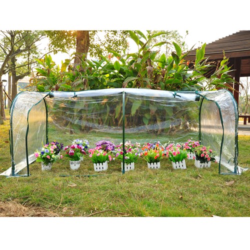 OUTSUNNY  78.7X39.4X31.5In Tunnel Greenhouse Transparent