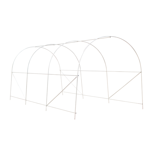 Outsunny 15x6.7x6.7FT Walk-in Tunnel Greenhouse Green