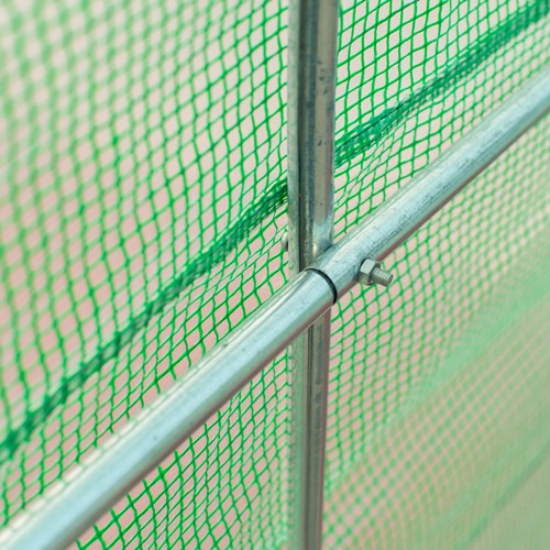 Outsunny 15x6.7x6.7FT Walk-in Tunnel Greenhouse Green