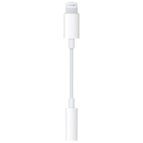 VSHOP ® 2 en 1 Adaptateur Lightning USB Câble Chargeur blanc 3.5mm Jack  Audio IPHONE 7 Port Lightning vers Jack 3,5 mm femelle