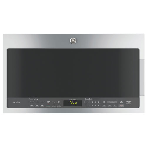 GE Profile SpaceMaker Over-The-Range Microwave - 2.1 Cu. Ft. - Stainless Steel