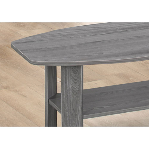 Contemporary 3-Piece Table Set - Grey