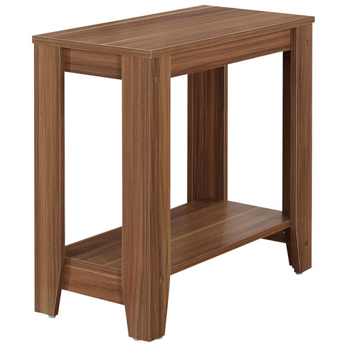 Contemporary Rectangular Accent Table - Walnut