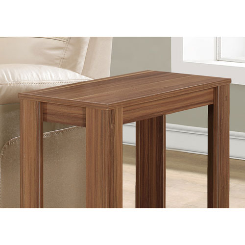 Contemporary Rectangular Accent Table - Walnut