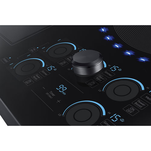 Samsung 36" 4-Element Induction Cooktop - Black Stainless Steel