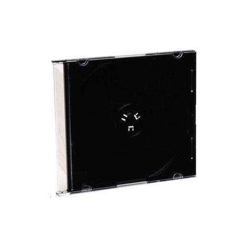 Verbatim CD/DVD Black Slim Jewel Cases - 200pk