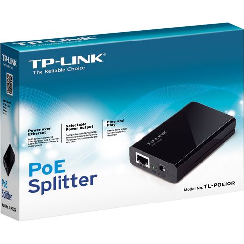 TP-Link TL-POE10R 1-Port Gigabit PoE + Switch