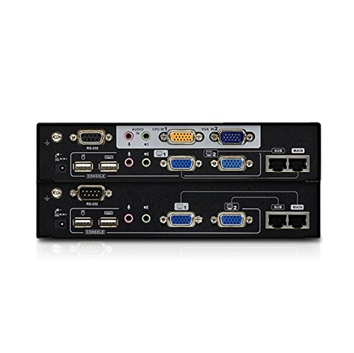 Aten USB Dual View KVM Extender with Deskew