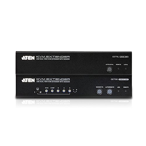 Aten USB Dual View KVM Extender with Deskew