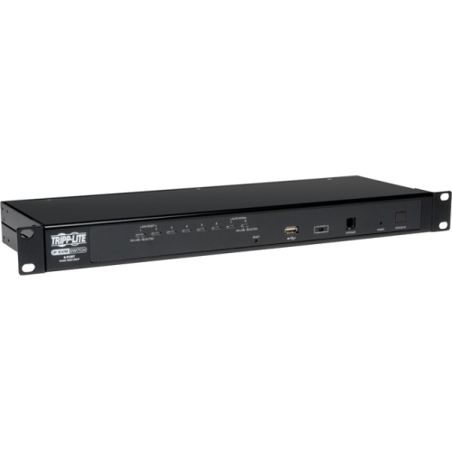 Tripp Lite 8-Port Rackmount KVM Switch w/ Built in IP and On Screen Display 1U