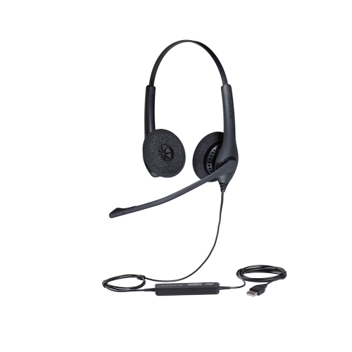 Jabra Biz 1500 Duo USB Professional Corded Headset for Softphone