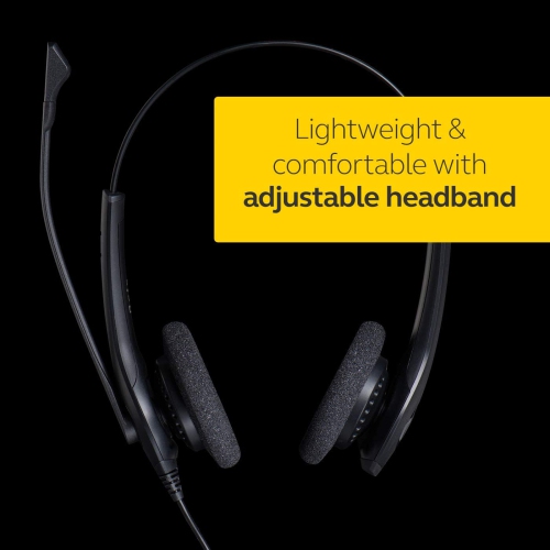 Jabra Biz 1500 Duo USB Professional Corded Headset for Softphone