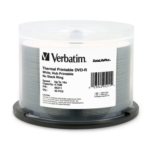 10 VERBATIM EMPTY VIRGIN CD-R 52x 700MB EXTRA PROTECTION + GIFT 10 BAGS