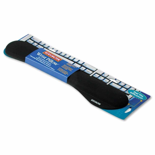 Kensington Keyboard Wrist Pillow Black - Relieve Wrist Tension and Improve Typing Comfort