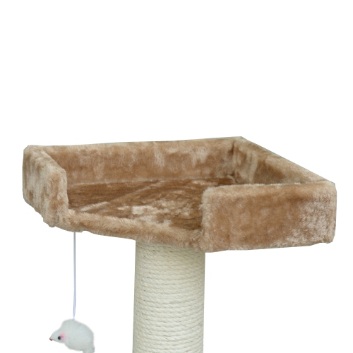 PawHut Cat Tree for Large Cats Adult, 70.5" Cat Tower, Multilevel Cat Furniture Activity Center with Cat Scratching Posts, Cat Condo, Ramps, Dangling