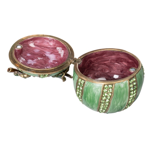 Elegance Melon shaped jewelry box