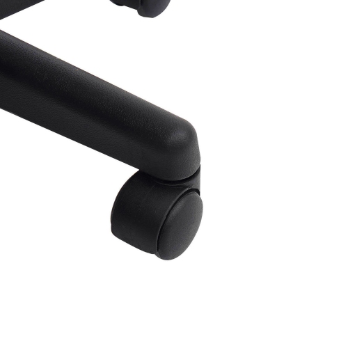 HOMCOM Adjustable Hydraulic Swivel Massage Salon Stool Facial Spa Tattoo Saddle Chair with 3 Changeable Seat Covers, Red/White/Black