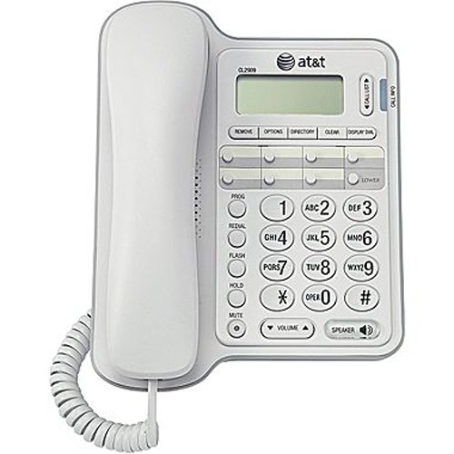 AT&T CL2909 Standard Phone - White
