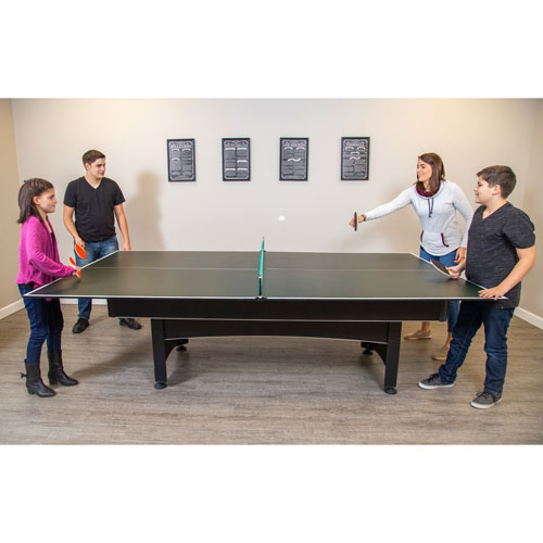 Dessus de table de tennis de table transformable de 108 po de Hathaway pour table de billard