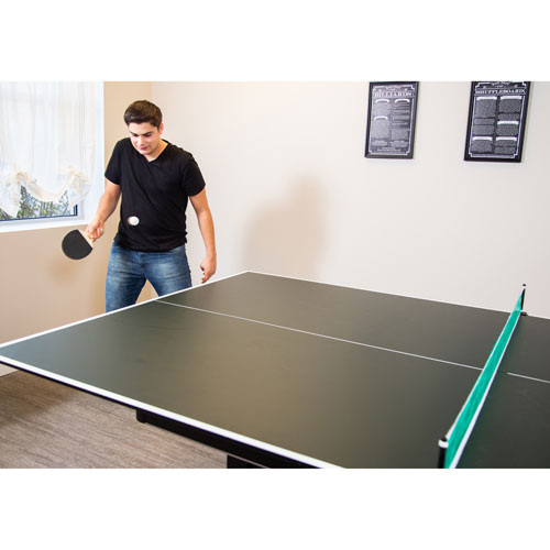 Dessus de table de tennis de table transformable de 108 po de Hathaway pour table de billard