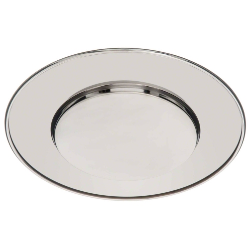 Elegance 13" Chrome Plated Chargers, Set of 4