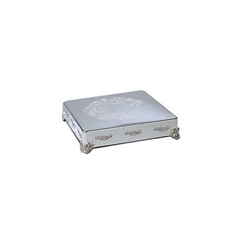 ELEGANCE  14" Square Cake Plateau