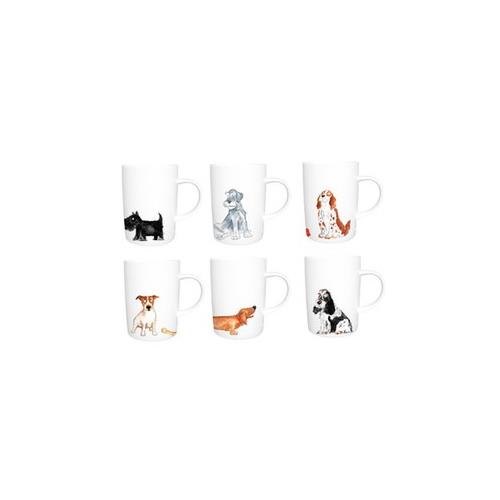 Roy Kirkham Lyric Mug - Dogs Set of 6
